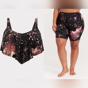 5x/Size 26 2piece Celestial Torrid Swim Suit